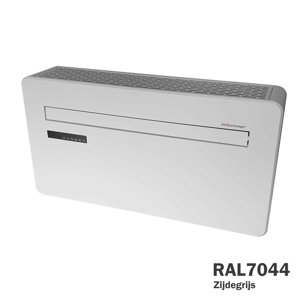Grijs Monoblock warmtepomp systeem standalone RAL kleur 7044